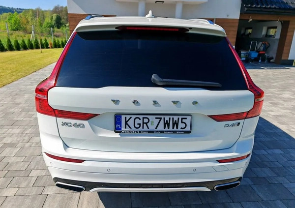 Volvo XC 60 cena 153999 przebieg: 76660, rok produkcji 2017 z Gorlice małe 781